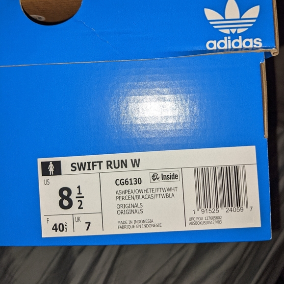 SWIFT RUN SHOESAsh Pearl / Off White / Clou - Picture 4 of 5